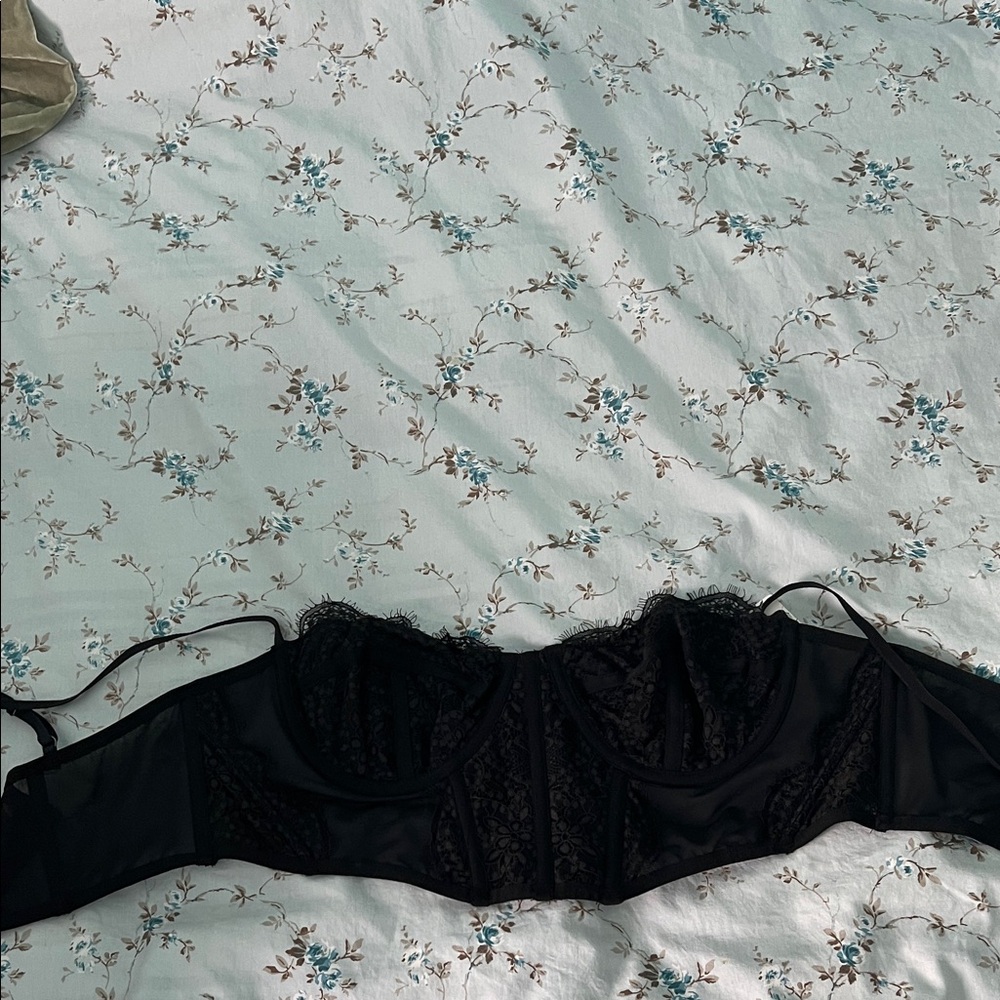 NWT Urban Outfitters Elegant Black Lace Bra